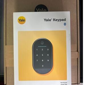 Yale Approach Smart Lock Wi-Fi + Keypad Bluetooth Deadbolt Black Brand New